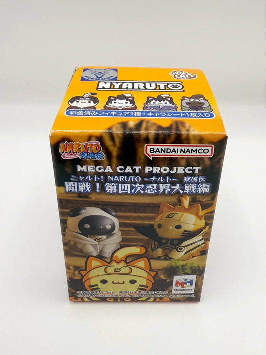 Mega Cat Project Naruto Cat Figurine Blind Box Character