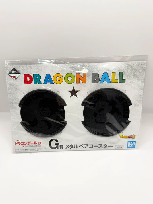 Dragon Ball Official Coaster Set of 2 Ichiban Kuji Japan