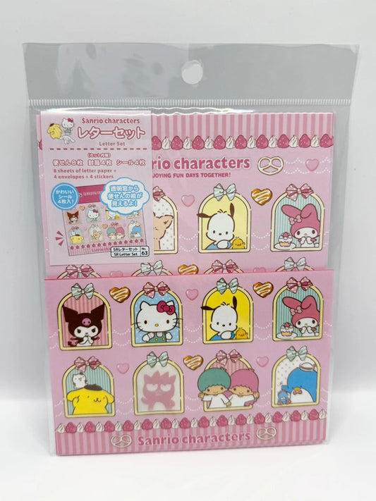 Sanrio Characters Official Letter Set