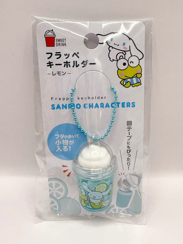 Cinnamoroll Keroppi Frappe Design Official Sanrio Keychain
