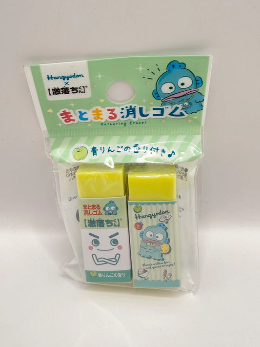 Hangyodon Official Sanrio Eraser Set of 2