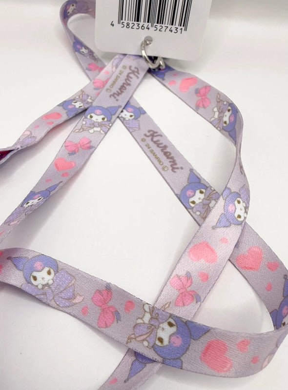Kuromi Sanrio Official Lanyard