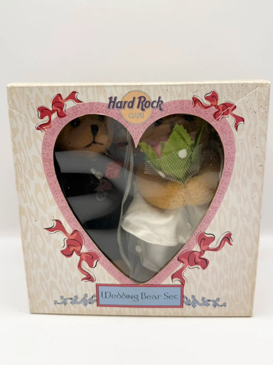 Hard Rock Cafe Japan Official Wedding Bear Set