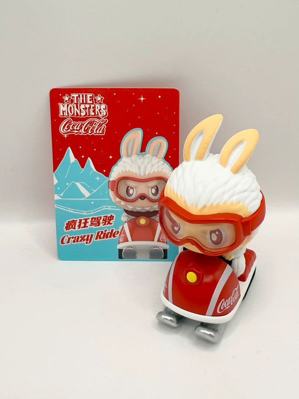 Popmart The Monsters Coca Cola Labubu Crazy Ride