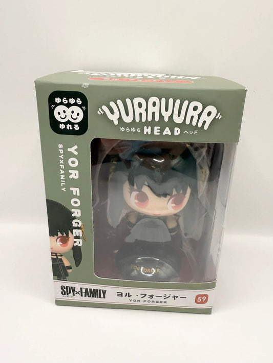 Spy X Family Yura Yura Head Yor Forger Assassin Outfit Figurine