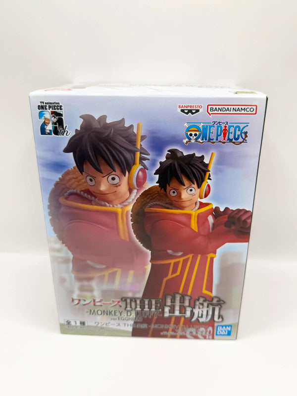 One Piece Monkey D Luffy Egg Head Version Figurine