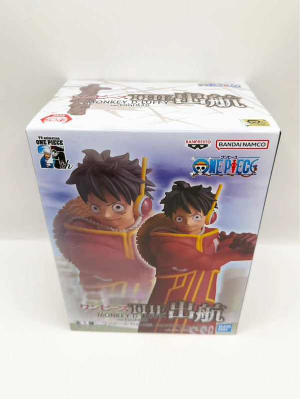 One Piece Monkey D Luffy Egg Head Version Figurine