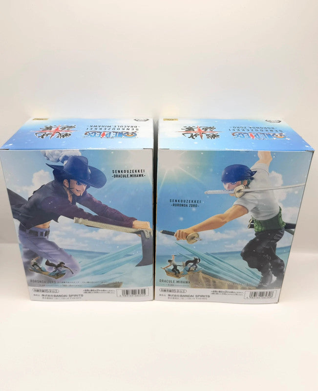 One Piece Combination Figure Set Zoro & Mihawk Set of 2