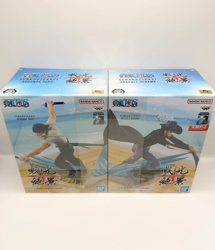 One Piece Combination Figure Set Zoro & Mihawk Set of 2