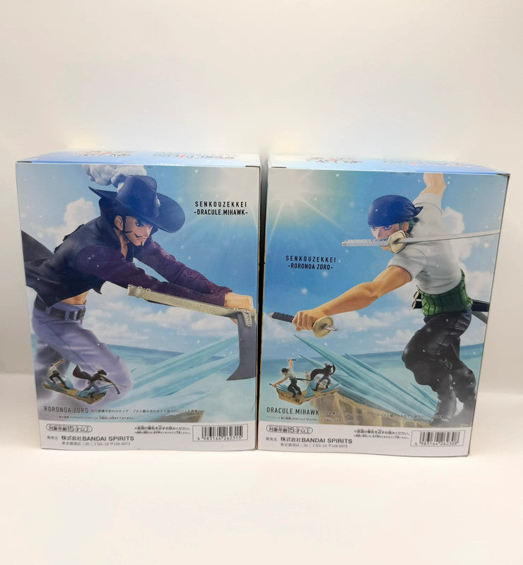 One Piece Combination Figure Set Zoro & Mihawk Set of 2