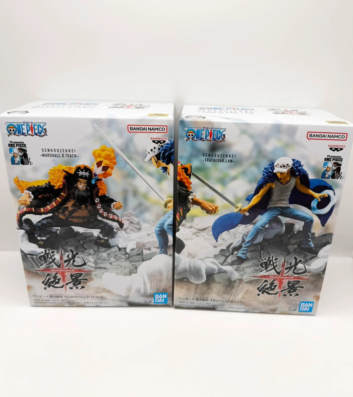 One Piece Marshall x Law Combination Figure Set of 2 Official