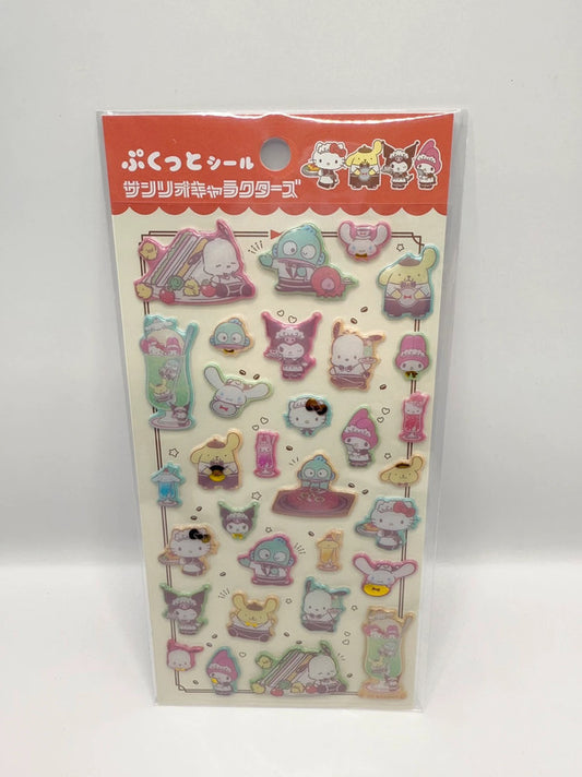 Sanrio and characters Thick Sticker Set New and sealed