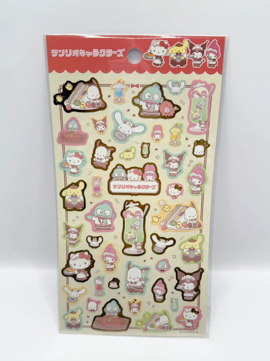 Sanrio Characters Official Sticker Sheet
