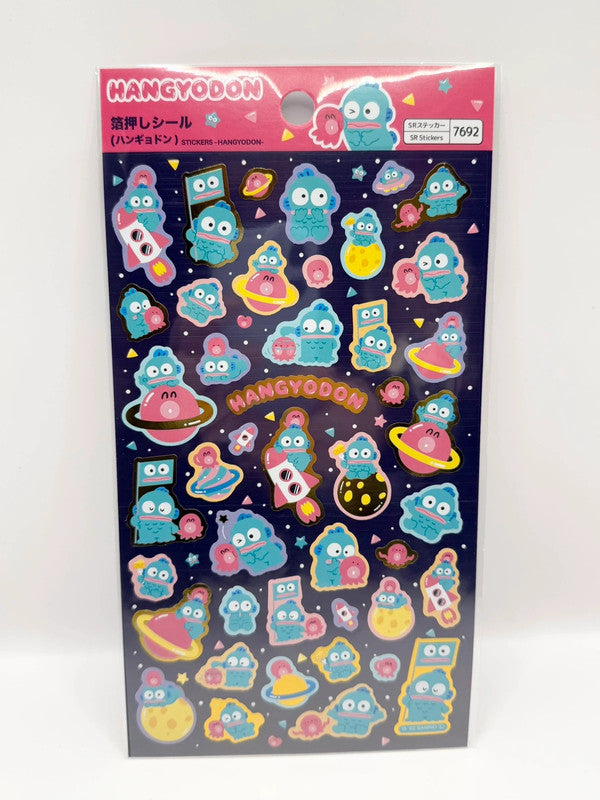 Sanrio Hangyodon Official Sticker Sheet