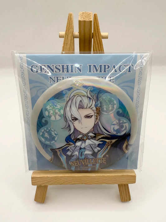 Genshin Impact Badge Large Official Character Mihoyo Neuvillette
