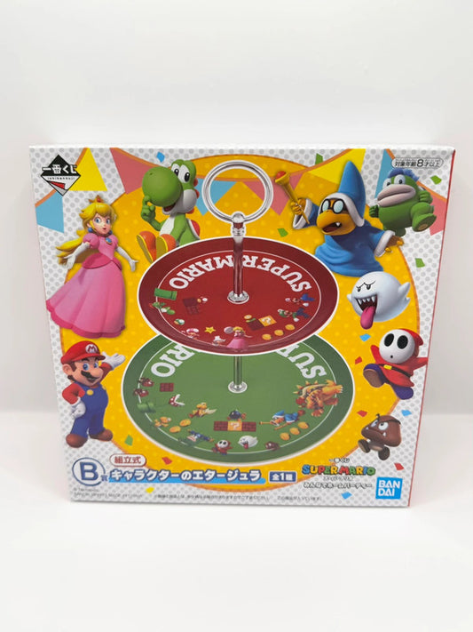 Super Mario Official Cake Stand Ichiban Kuji Japan
