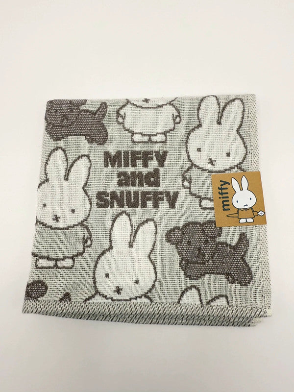 Miffy Mercis Japan Official Flannel Miffy & Snuffy