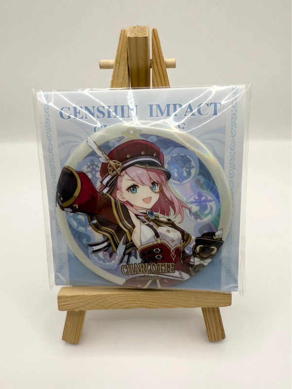 Genshin Impact Official Character Large Badge Charlotte MiHoYu