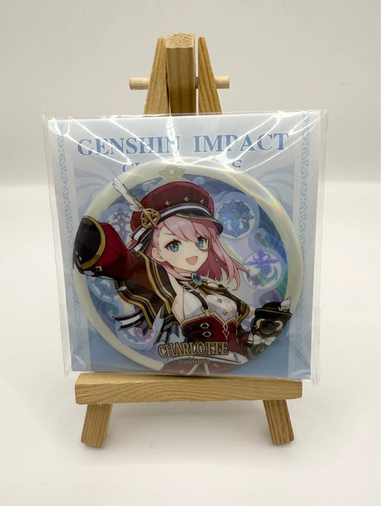Genshin Impact Official Character Large Badge Charlotte MiHoYu