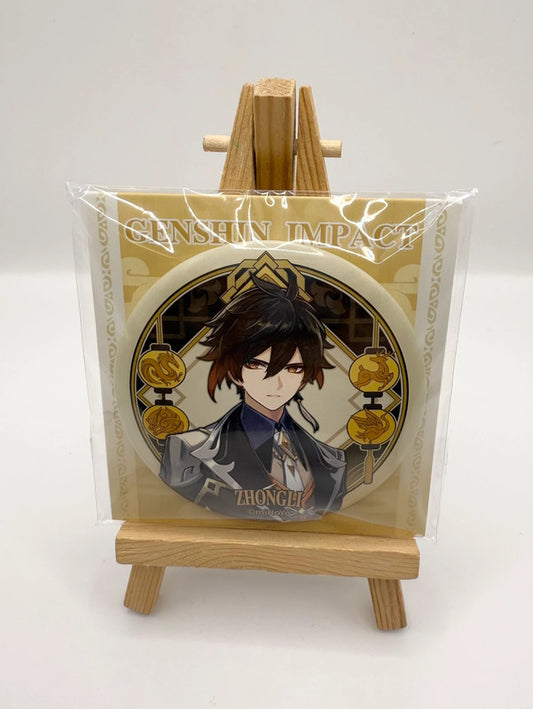 Genshin Impact Official Character Large Badge Zhongli MiHoYu
