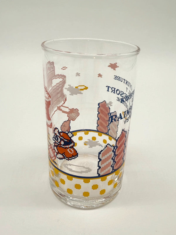 Kirby Official Nintendo Drinking Glass Rainbow Resort Design