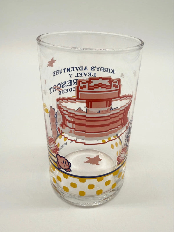 Kirby Official Nintendo Drinking Glass Rainbow Resort Design