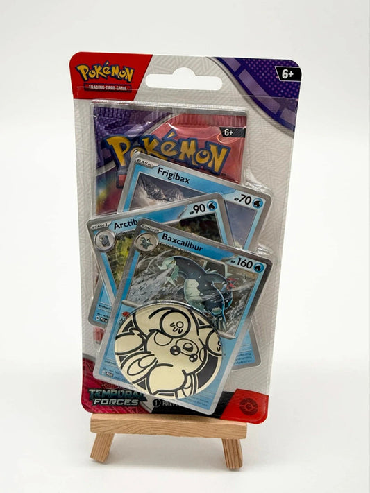 Pokemon TCG Temporal Forces Premium Checklane Baxcalibur