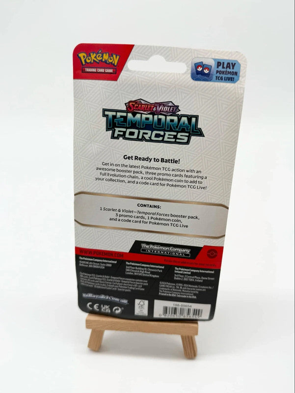 Pokemon TCG Temporal Forces Premium Checklane Baxcalibur