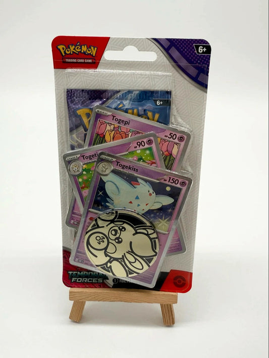 Pokémon Scarlet & Violet Temporal Forces Premium Checklane Blister Togekiss