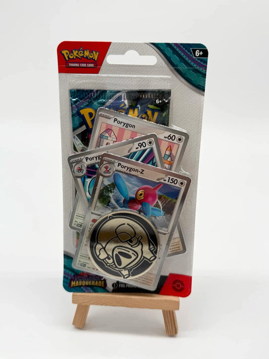 Pokémon TCG: Twilight Masquerade Premium Checklane Blister Porygon-Z