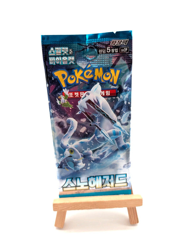 Pokémon Card Scarlet & Violet Snow Hazard Enhanced Expansion Booster pack-Korean