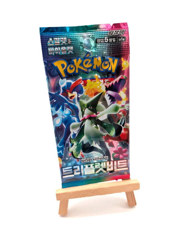 Pokémon Card Scarlet & Violet Triplet Beat Enhanced Expansion Booster pack Korean Edition