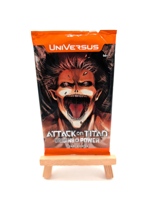 Universus Attack on Titan Origins of Power English Booster Pack