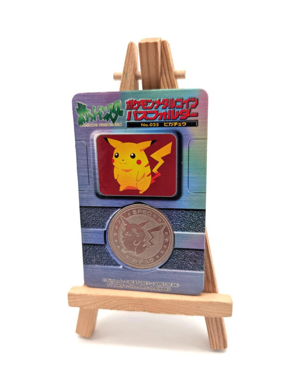 Pocket Monster Meiji Dairy Pikachu Metal Coin