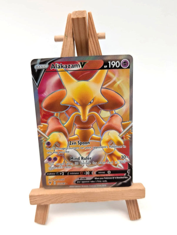 Pokémon Alakazam V 172/185 Vivid Voltage Trading Card