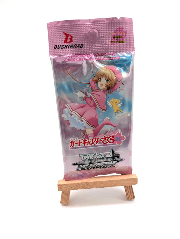Weiss Schwarz Cardcaptor Sakura 25th Sealed Trading card Pack