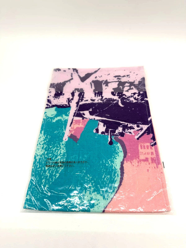 Godzilla Multicoloured Flannel/Tea Towel New and Sealed