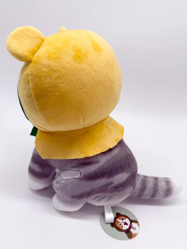 Mofusand Cat Dressed as Frog Official Plush Soft Toy Japan Exclusive Design