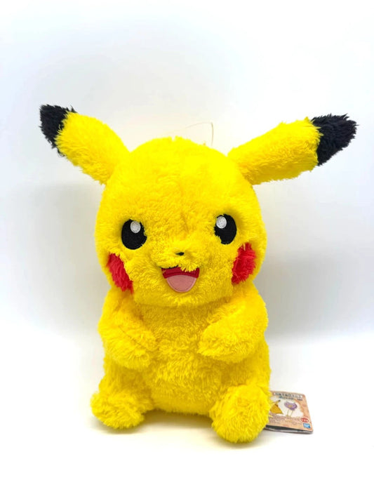Pikachu Fluffy Official Pokémon Banpresto Bandai Plush Soft Toy