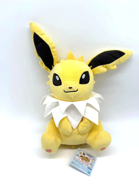 Jolteon Eevee Evolution Official Pokémon Banpresto Bandai Plush Soft Toy
