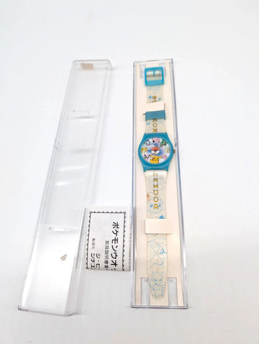 1999 Pokemon Jet Watch Pikachu Mew Pokemon ANA Airplane Vintage