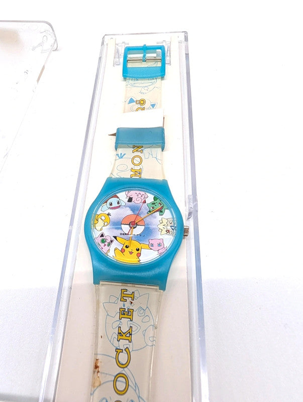 1999 Pokemon Jet Watch Pikachu Mew Pokemon ANA Airplane Vintage