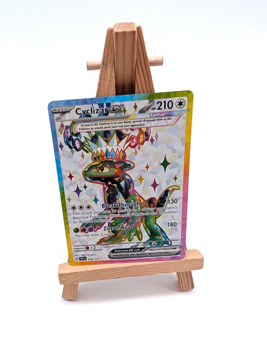 Pokemon Card Cyclizar ex 228/191 Double Rare Surging Sparks