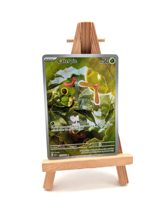Pokémon TCG Scarlet & Violet Caterpie 172/165 Holo Illustration