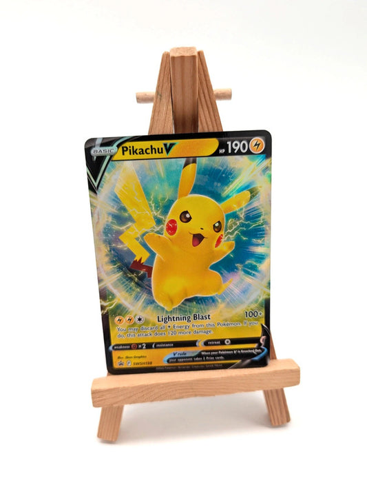 Pokemon TCG Pikachu V Sword & Shield Promo SWSH198