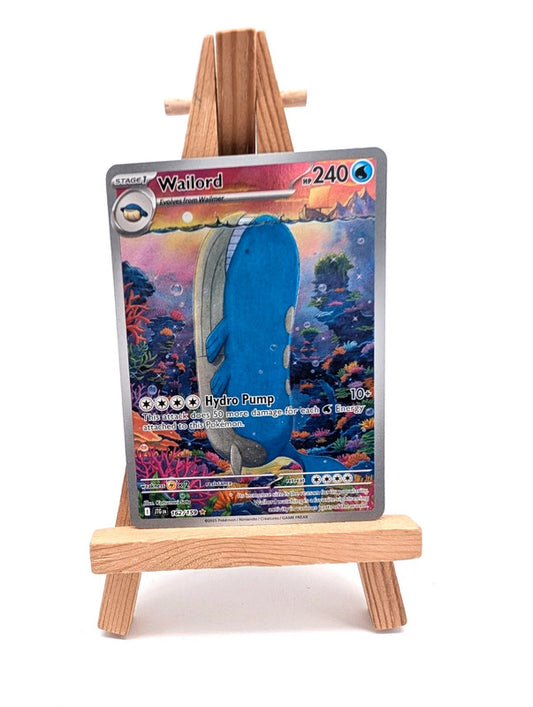 Wailord 162/159 Illustration Rare Journey Together Pokemon Card