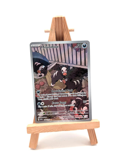 Houndour 204/197 Art Rare | Pokemon SV - Obsidian Flames