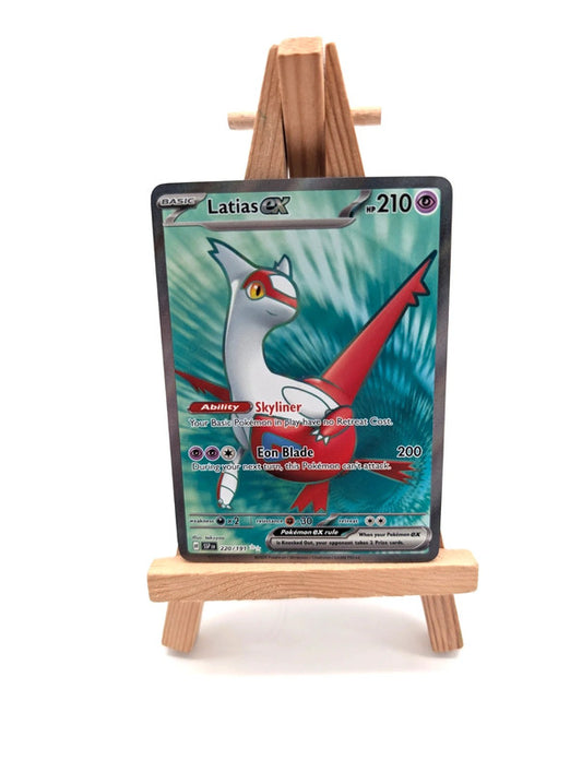 Pokemon Latias EX Card 220/191 Surging Sparks Full Art