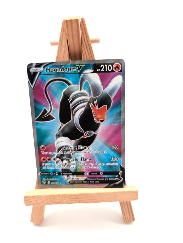 Pokémon TCG Houndoom V Darkness Ablaze 178/189 Holo Full Art Ultra Rare