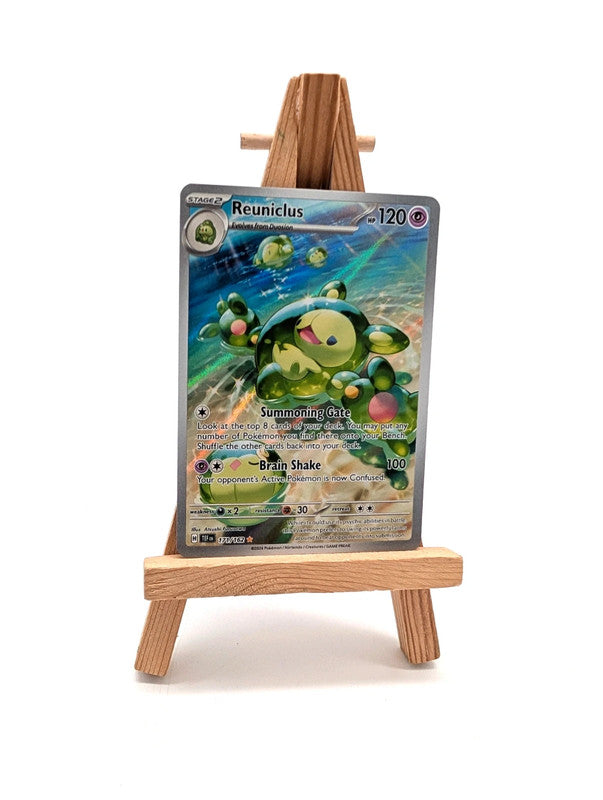 Pokemon TCG Reuniclus 171/162 Temporal Forces Illustration Rare Card